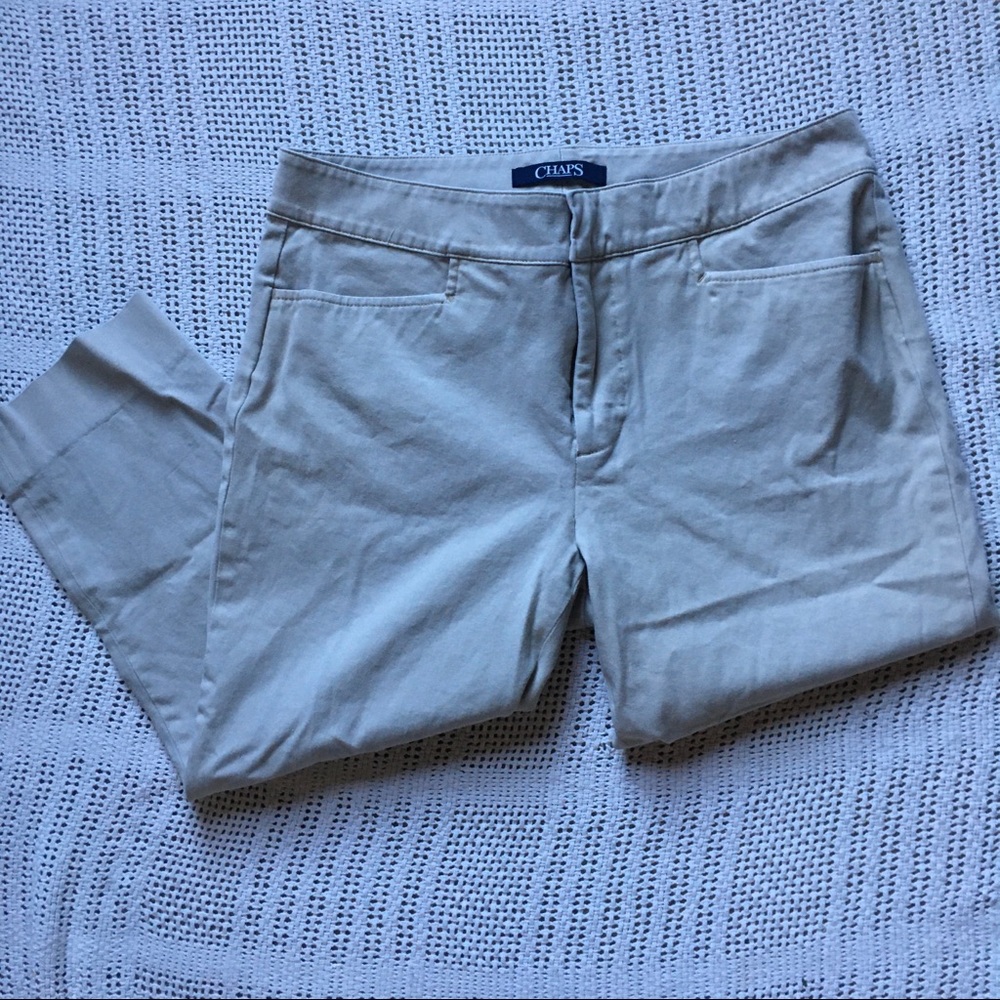 Chaps Capris Kakis
